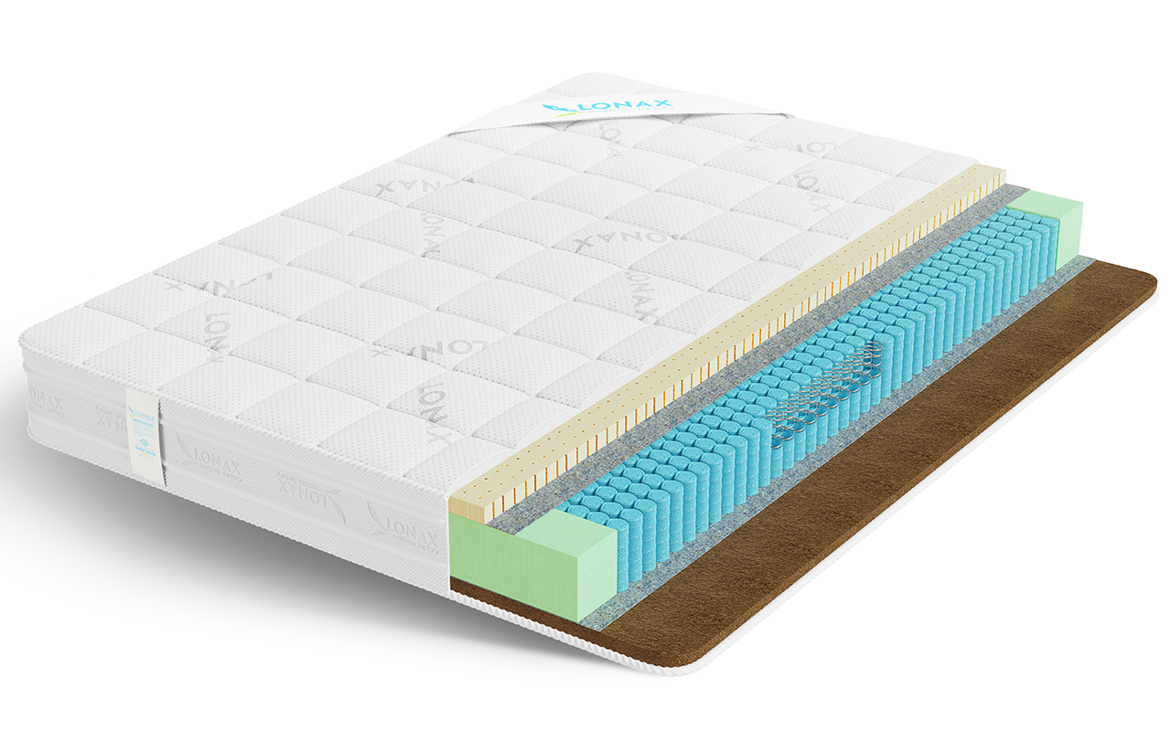 матрас Lonax Ассорти Latex Cocos S1000 1 Lonax Ассорти Latex Cocos S1000
