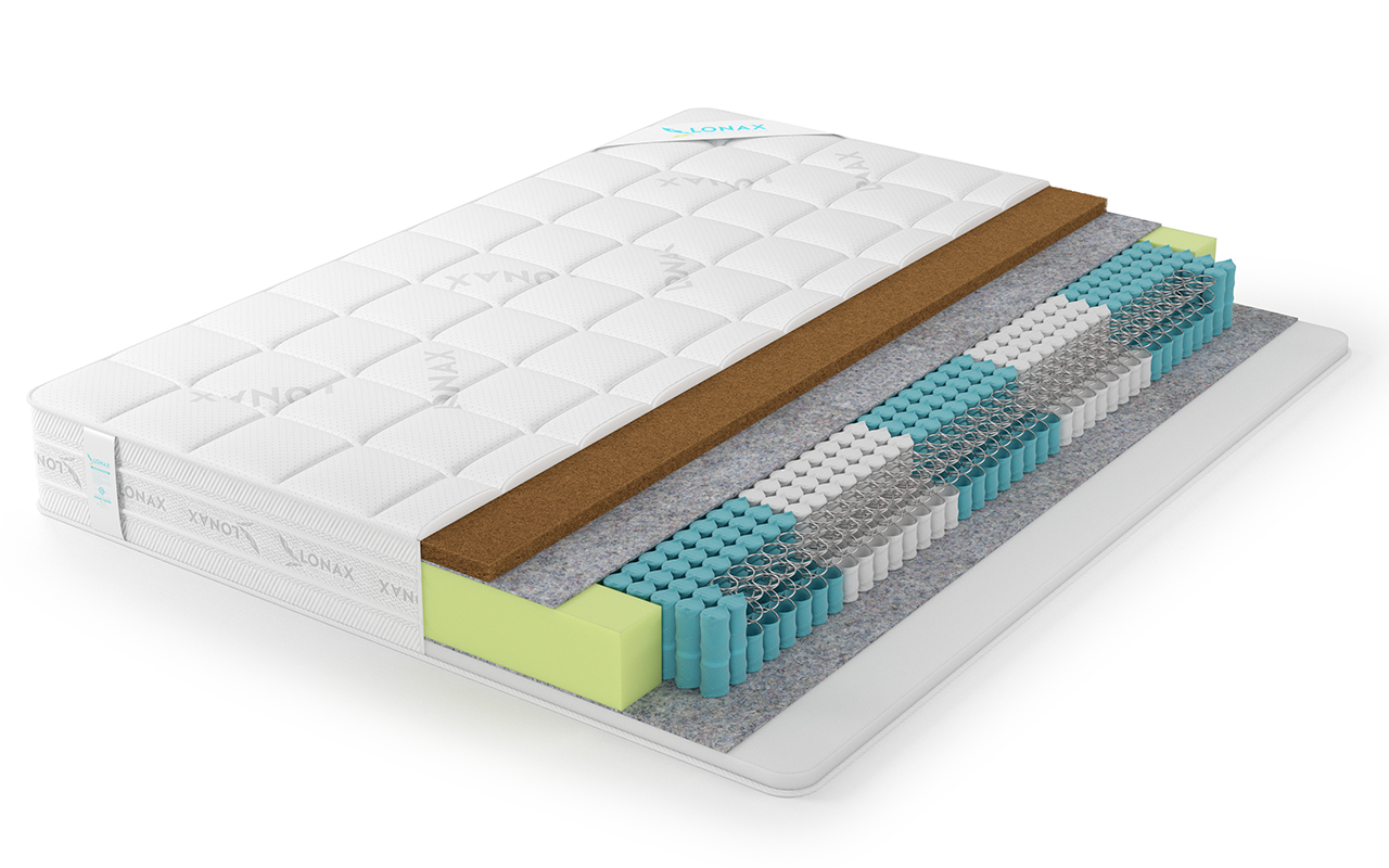 матрас Lonax Ассорти Hollo Cocos S1000 5 зон 1 Lonax Ассорти Hollo Cocos S1000 5 зон